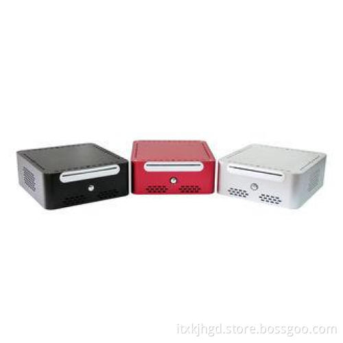 Fan Slim ODD Aluminum Computer Cases With No Noise, Support